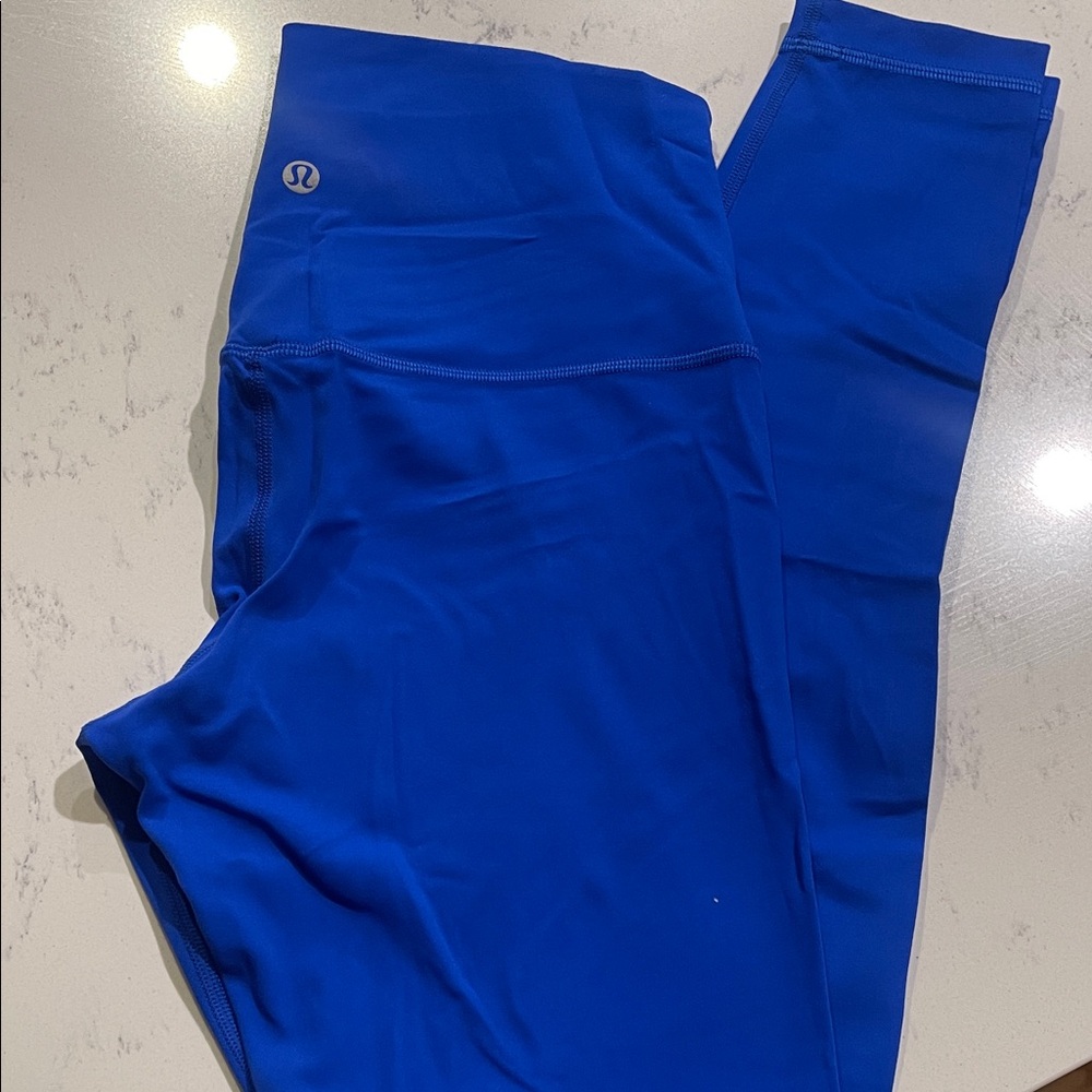 lululemon Align 28" High-Rise Leggings - Cobalt Blue